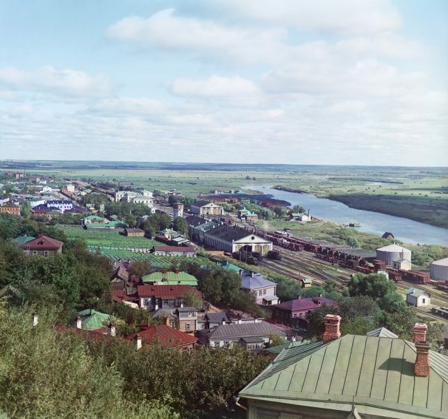 Смотровая площадка с видом на Клязьму